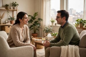 Substance abuse treatment in Cleveland, supportive counseling conversation